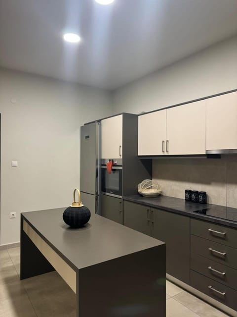 Kitchen or kitchenette, oven, stove