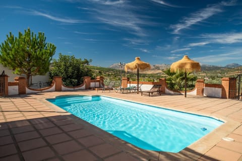 Property building, Living room, Swimming pool