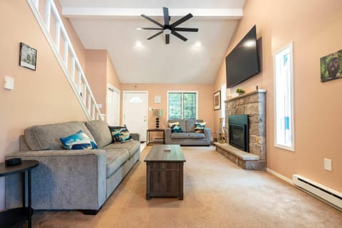 Home Tucked into Towamensing Trails House in Tunkhannock Township