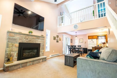 Home Tucked into Towamensing Trails House in Tunkhannock Township