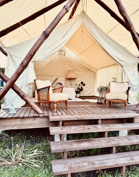 Wioska Szczęścia - Glamping nad morzem - romantyczny urlop blisko natury Luxury tent in West Pomeranian Voivodeship, Poland