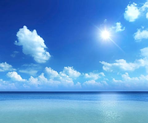 Natural landscape, Beach, Sea view