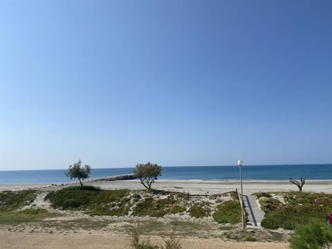 Appartement sur la plage - parking - terrasse vue mer - 1er étage Apartment in Saintes-Maries-de-la-Mer