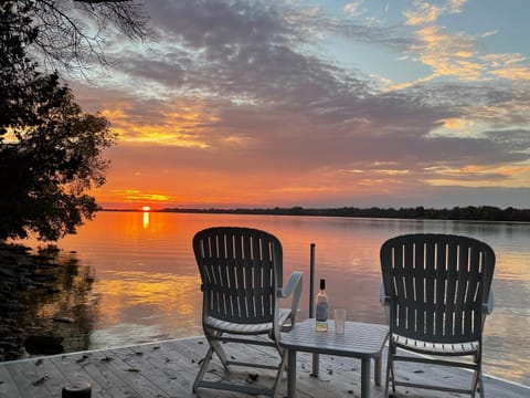 View (from property/room), Beach, Lake view, Sunset