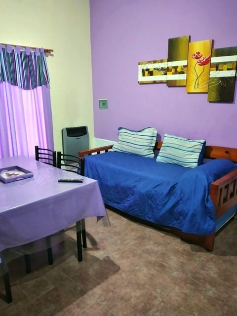 Bed, Living room, Seating area