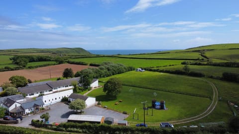 Spring, Natural landscape, Bird's eye view, Garden
