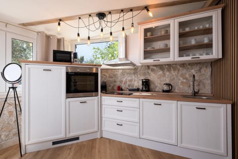 Coffee/tea facilities, Kitchen or kitchenette, dishwasher, minibar, oven, stove, toaster