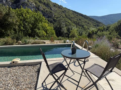 Natural landscape, Mountain view, Pool view, Swimming pool