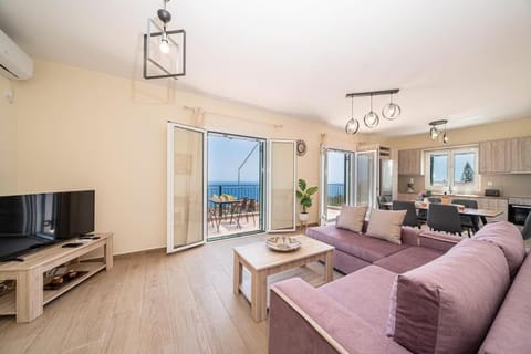 Communal lounge/ TV room, TV and multimedia, Kitchen or kitchenette, Living room, Seating area, Dining area, air conditioner