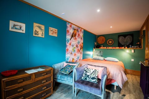 Living room, Bedroom