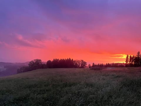 Natural landscape, Sunset