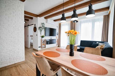 TV and multimedia, Kitchen or kitchenette, Living room, Seating area, Dining area, Evening entertainment