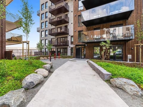 Property building, Garden view
