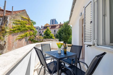 Property building, Day, View (from property/room), Balcony/Terrace, Seating area