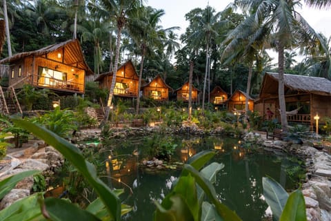 Property building, Natural landscape, Garden