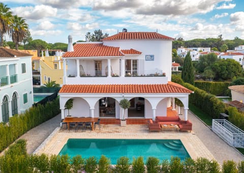 Property building, Patio, Day, View (from property/room), Balcony/Terrace, Pool view, Swimming pool