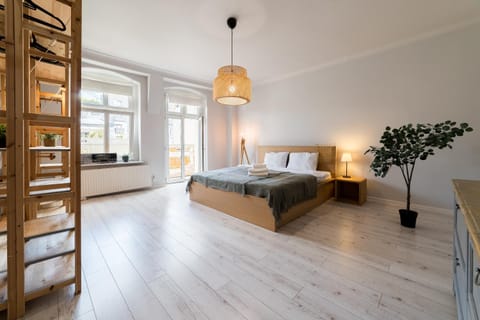Bed, Living room, Photo of the whole room, Seating area, Bedroom