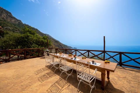 Patio, Day, Natural landscape, View (from property/room), Balcony/Terrace, Dining area, Sea view