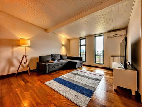 Communal lounge/ TV room, TV and multimedia, Living room, Seating area, Evening entertainment, air conditioner