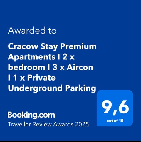 Cracow Stay Premium Apartments FREE PARKING - 3 x ROOM - 3 x AIRCONDITION Apartment in Krakow