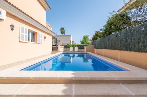 Property building, Living room, Swimming pool