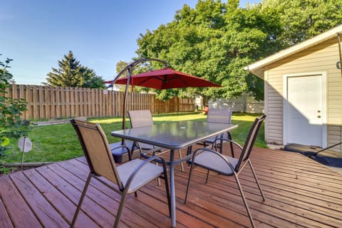 Westland Family Home with Deck and Fenced Yard House in Westland