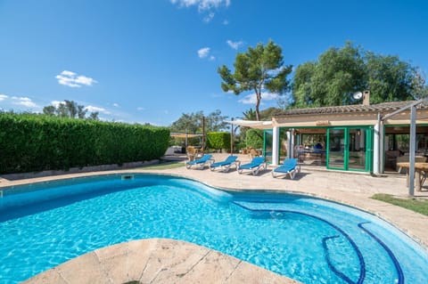 Property building, Living room, Swimming pool