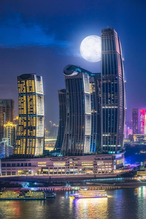 Night, City view