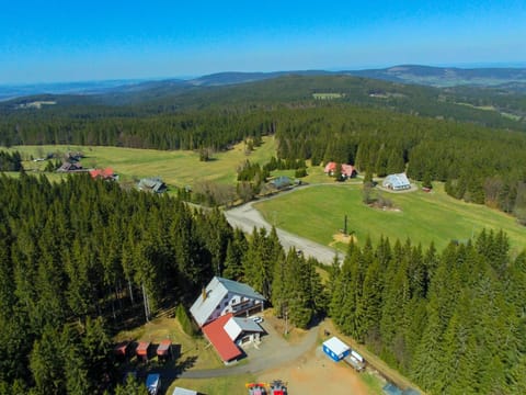 Natural landscape, Bird's eye view, Mountain view