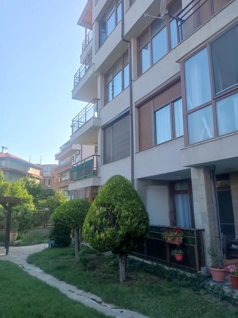 Property building, Garden view