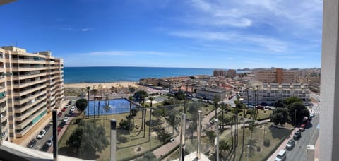 Beach, City view, Sea view
