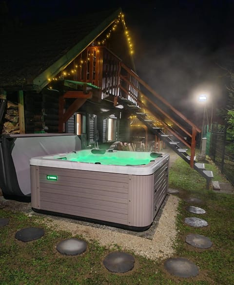 Night, Natural landscape, Hot Tub, Spa and wellness centre/facilities