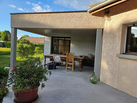 Patio, Balcony/Terrace, Inner courtyard view