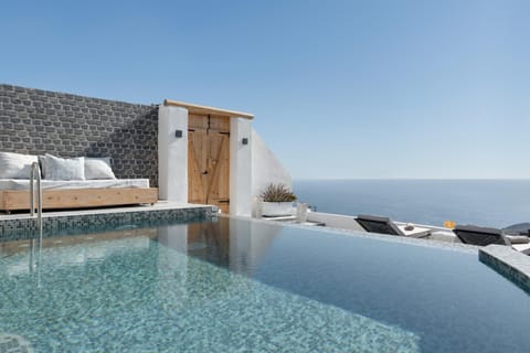 Property building, Living room, Swimming pool