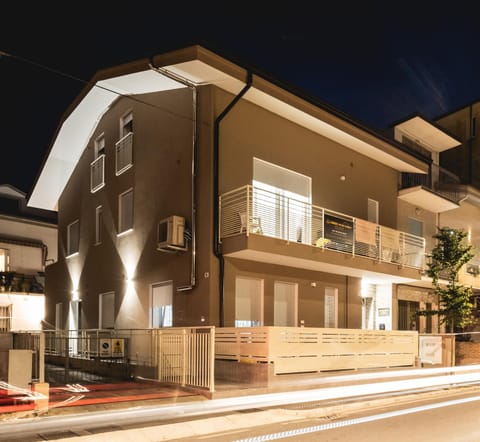 Property building, Night, View (from property/room), Street view