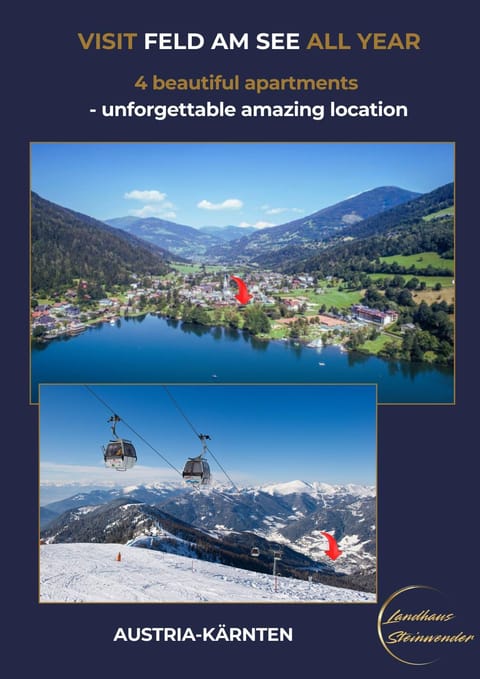 Landhaus Steinwender Wohnung Canaletto Apartment in Carinthia, Austria