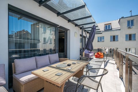 Balcony/Terrace, Seating area, sunbed