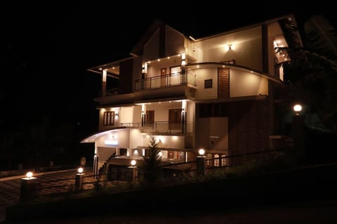 Property building, Patio, Night, View (from property/room)
