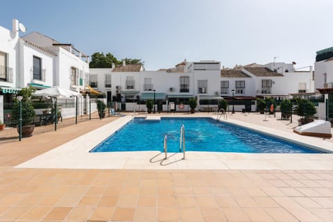 Property building, Living room, Swimming pool