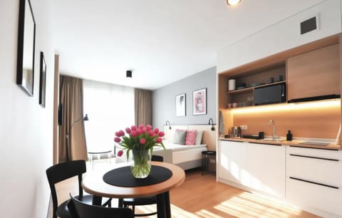 Bed, TV and multimedia, Kitchen or kitchenette, Photo of the whole room, Bedroom