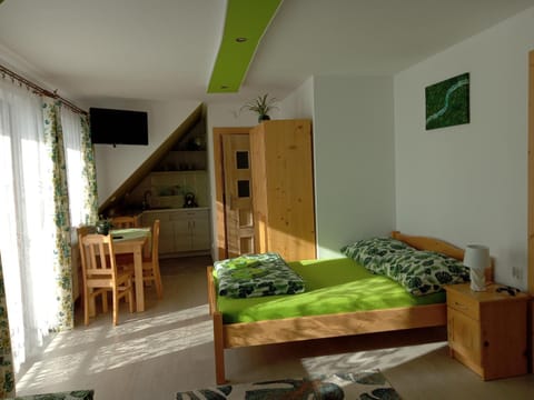 TV and multimedia, Kitchen or kitchenette, Photo of the whole room, Bedroom