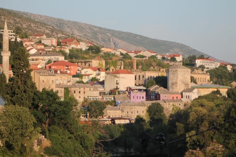 Nearby landmark, Natural landscape, City view, Landmark view, Mountain view