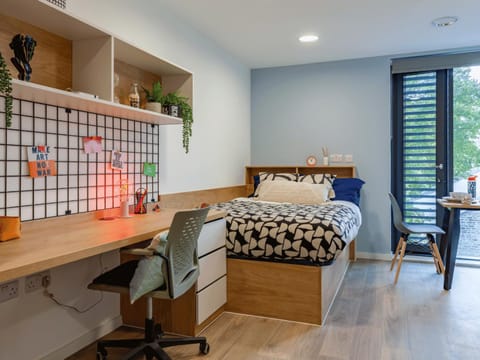 Bed, Photo of the whole room, Bedroom