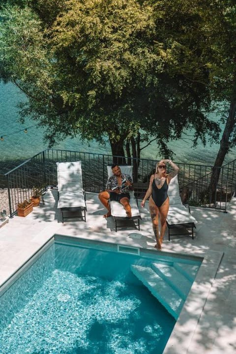 Pool view, River view, Swimming pool
