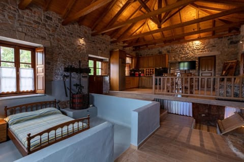 Kitchen or kitchenette, Living room, Photo of the whole room, Seating area