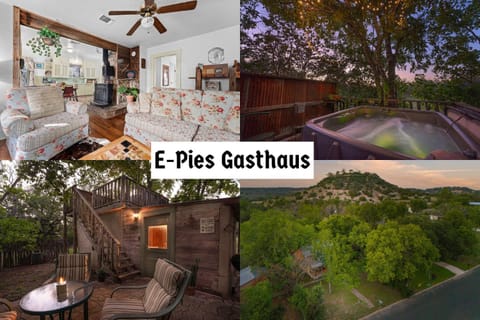 E-Pies Gasthaus - Hot Tub & Near Cross Mountain House in Fredericksburg