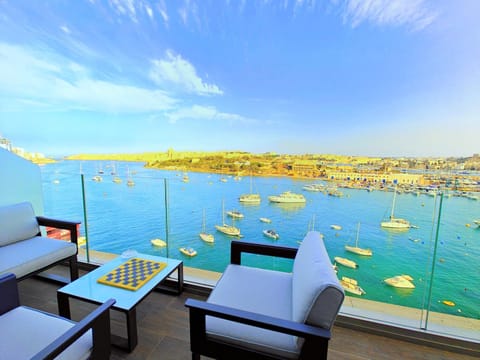 Patio, Day, View (from property/room), Balcony/Terrace, Balcony/Terrace, Seating area, Dining area, Sea view