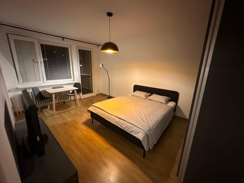 Bed, Living room, Photo of the whole room, Seating area, Dining area, Bedroom