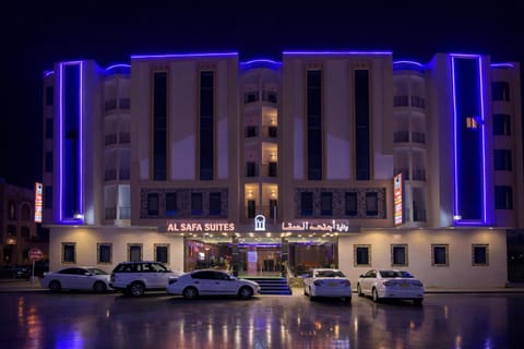 Property building, Night, Location, Parking