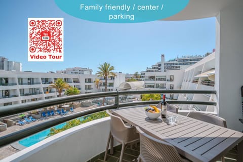 Patio, Day, View (from property/room), Balcony/Terrace, Dining area, Pool view, Swimming pool